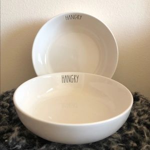 Rae Dunn HANGRY Pasta Bowls